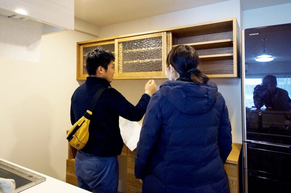 オーダー家具・カップボード食器棚／関西