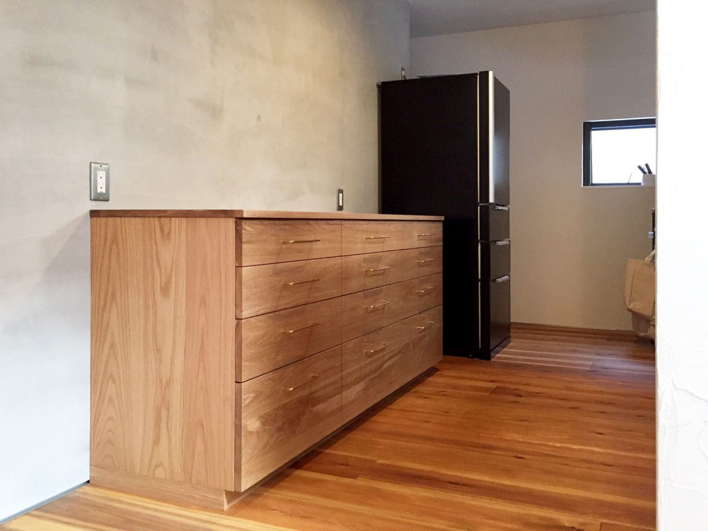 オーダー家具・カップボード食器棚／中国地方・広島