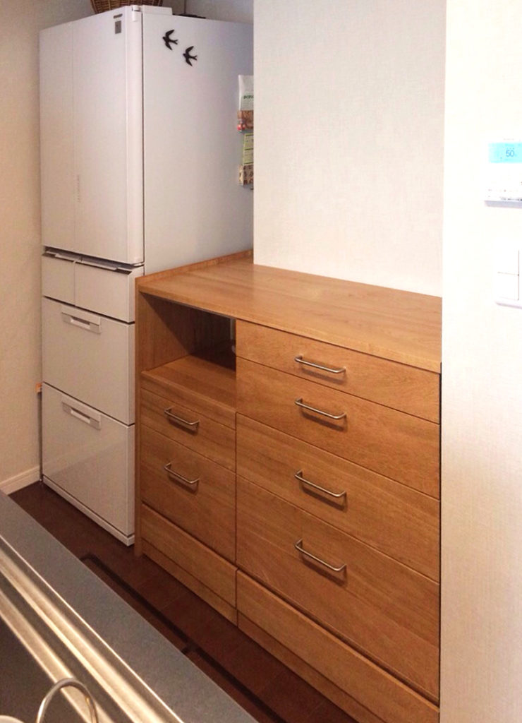 オーダー家具食器棚