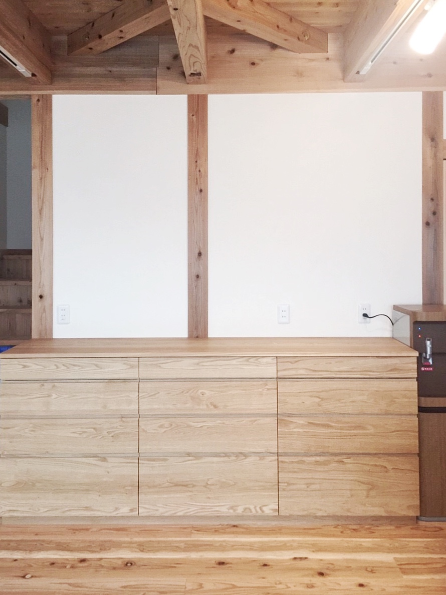 オーダー家具・カップボード食器棚／関西・兵庫・三田