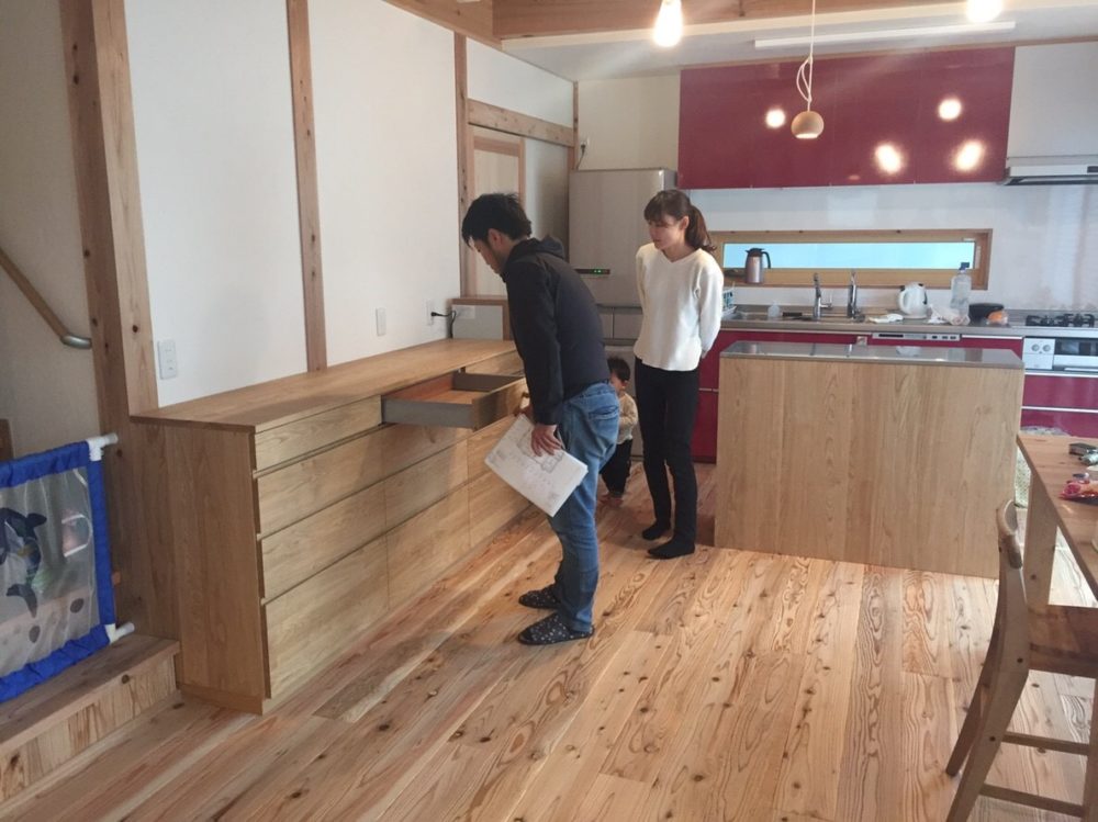 オーダー家具・カップボード食器棚／関西・兵庫・三田