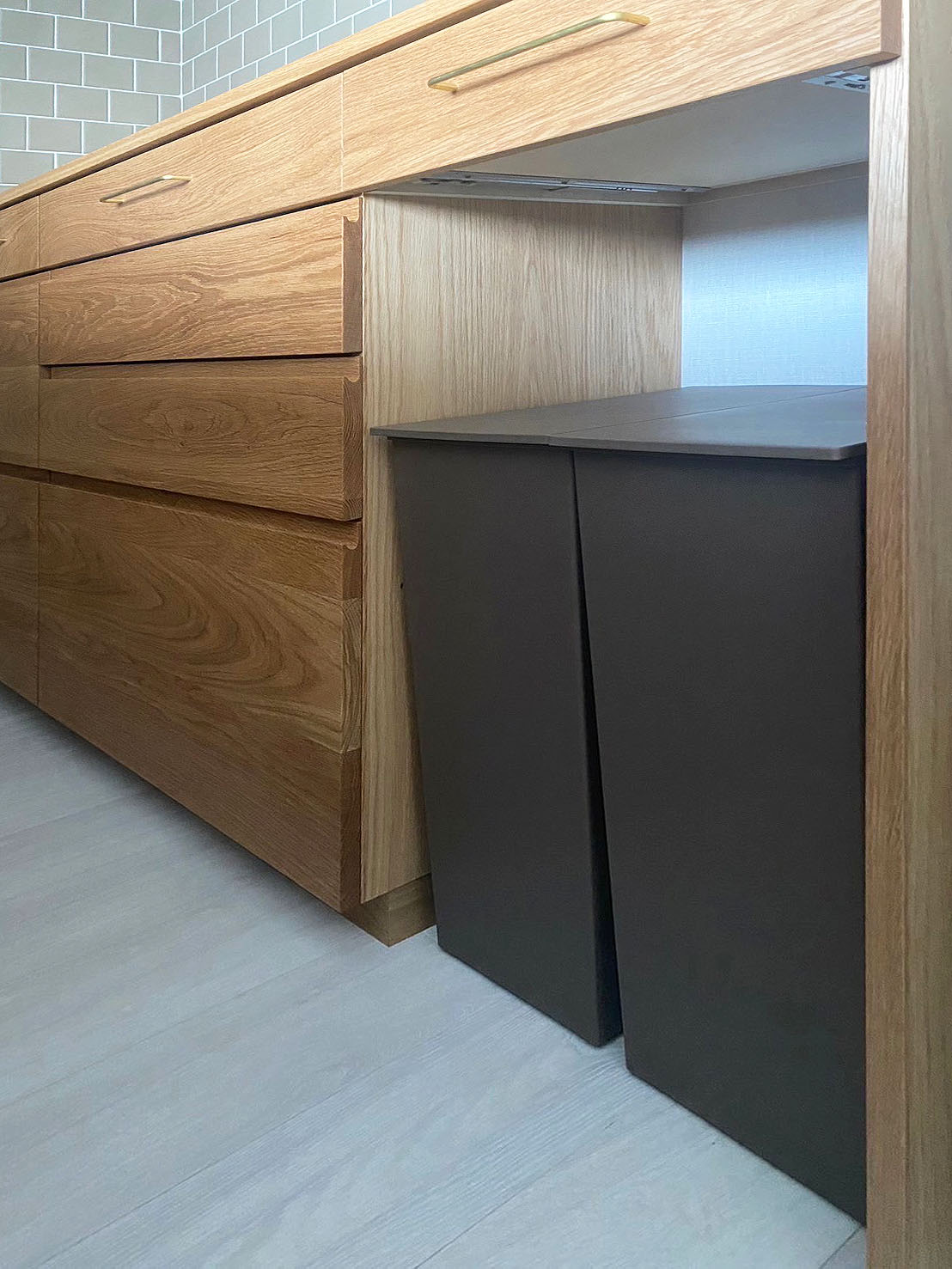 オーダー家具・オークのカップボード／関東・東京