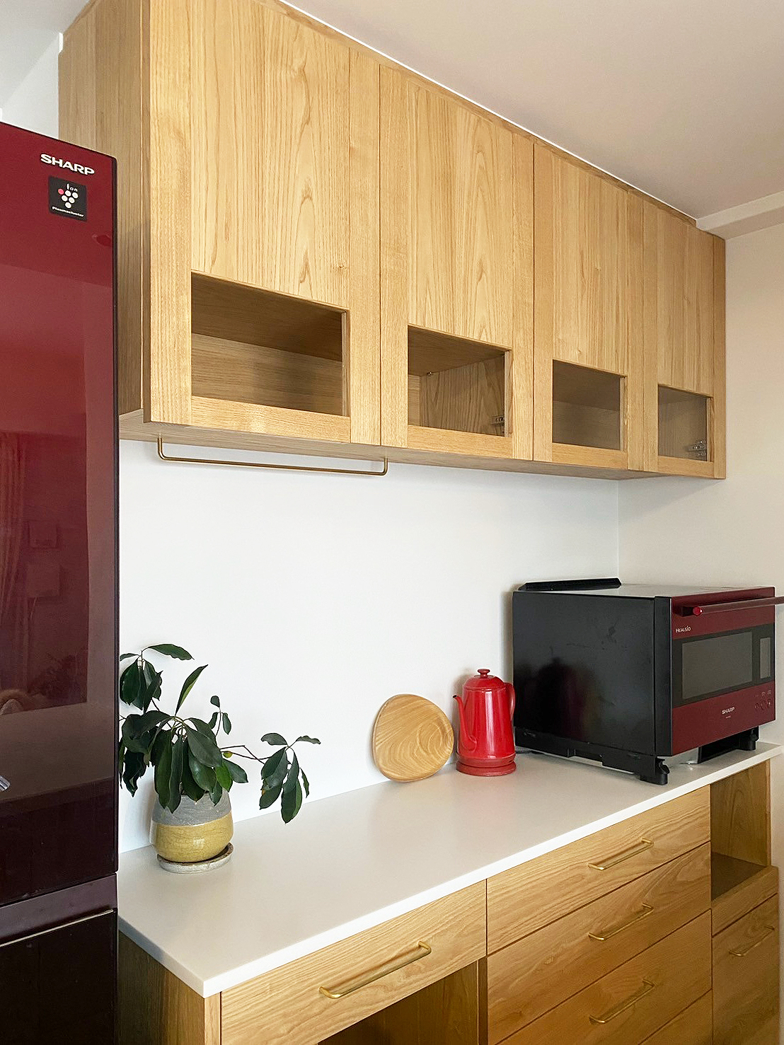 オーダー家具・クリのカップボード／関西・大阪