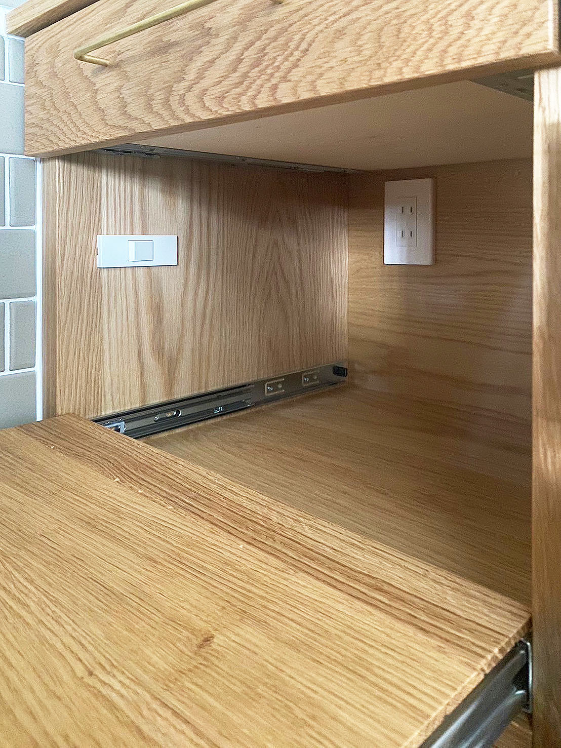 オーダー家具・オークのカップボード／関東・東京