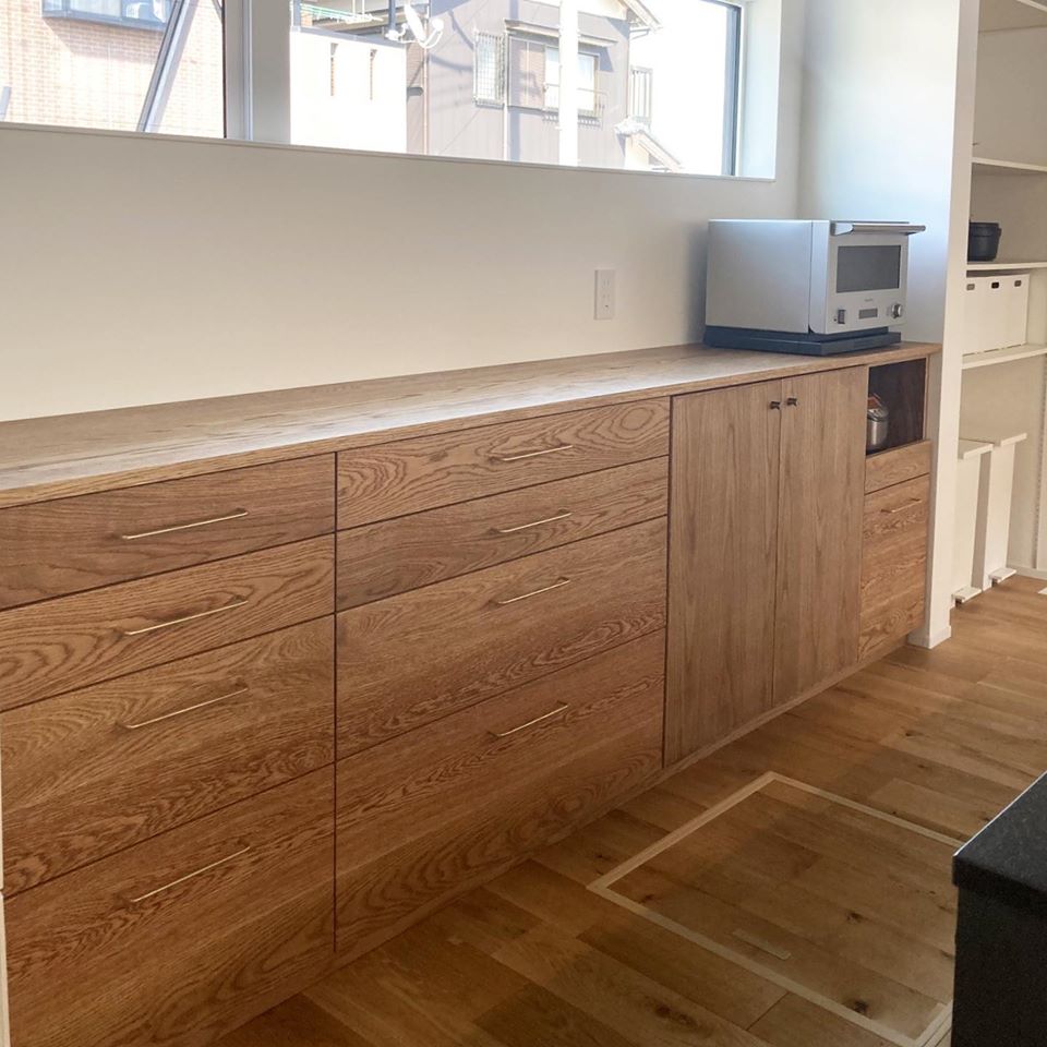 オーダー家具・カップボード食器棚/関西・和歌山