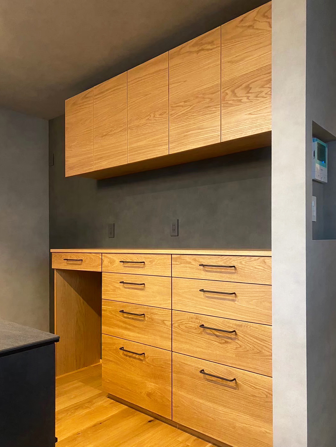 オーダー家具・オークのカップボード/関東・東京