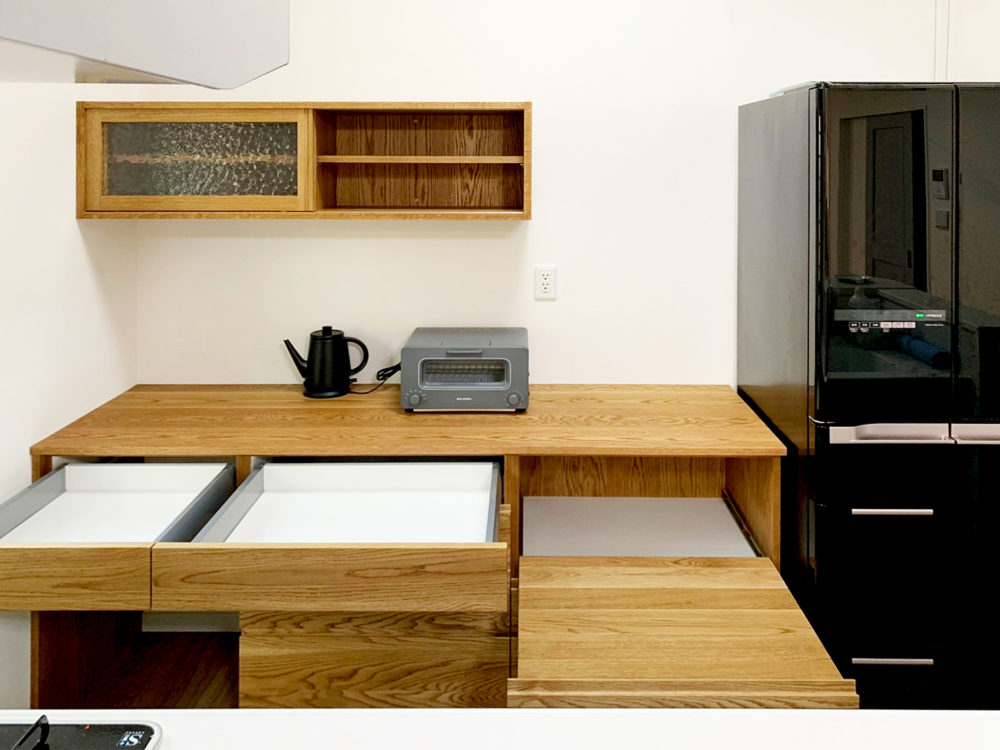 オーダー家具・カップボード食器棚／関西・大阪