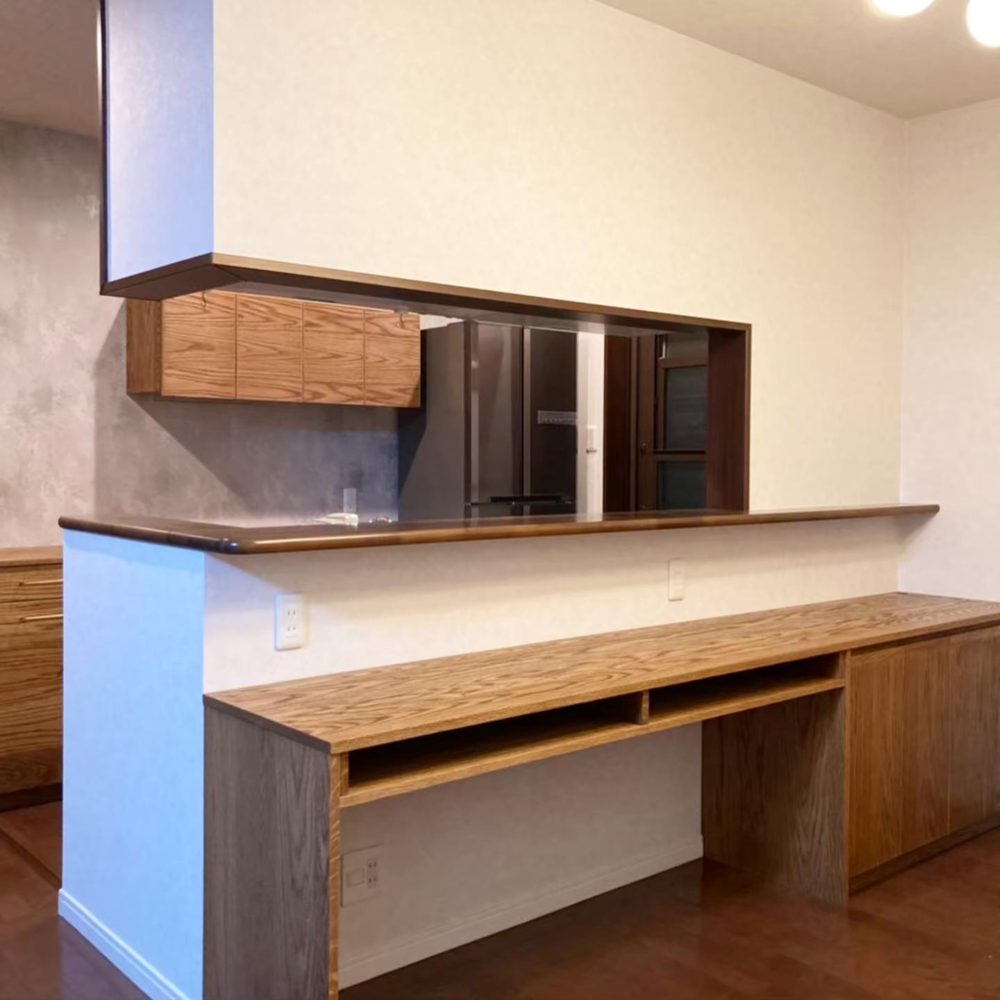 オーダー家具・カップボード・食器棚・机/関西・兵庫