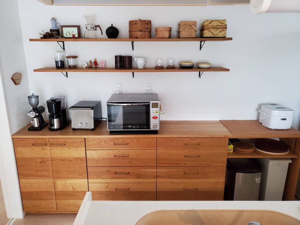 以前納品させて頂いたクライアント様からのお便り／カップボード・食器棚