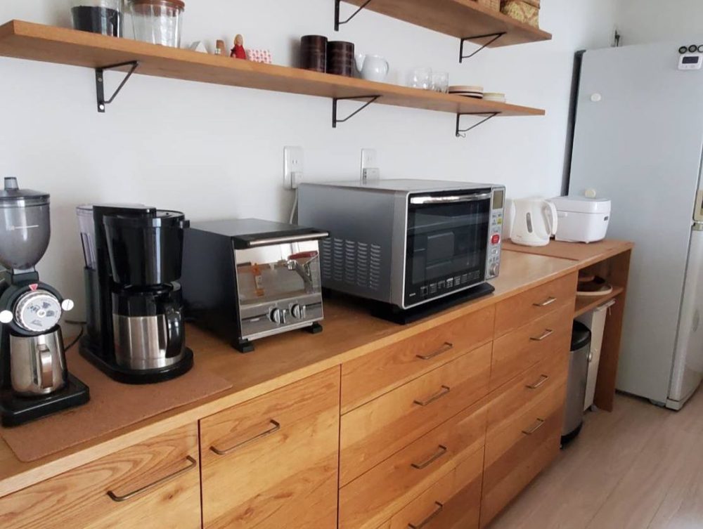 以前納品させて頂いたクライアント様からのお便り／カップボード・食器棚