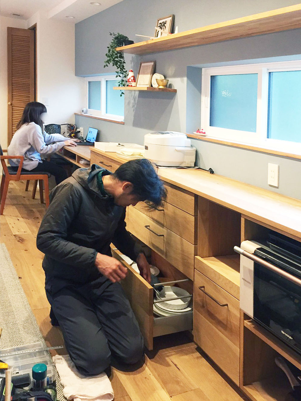 オーダー家具・カップボード食器棚／関東・神奈川・逗子