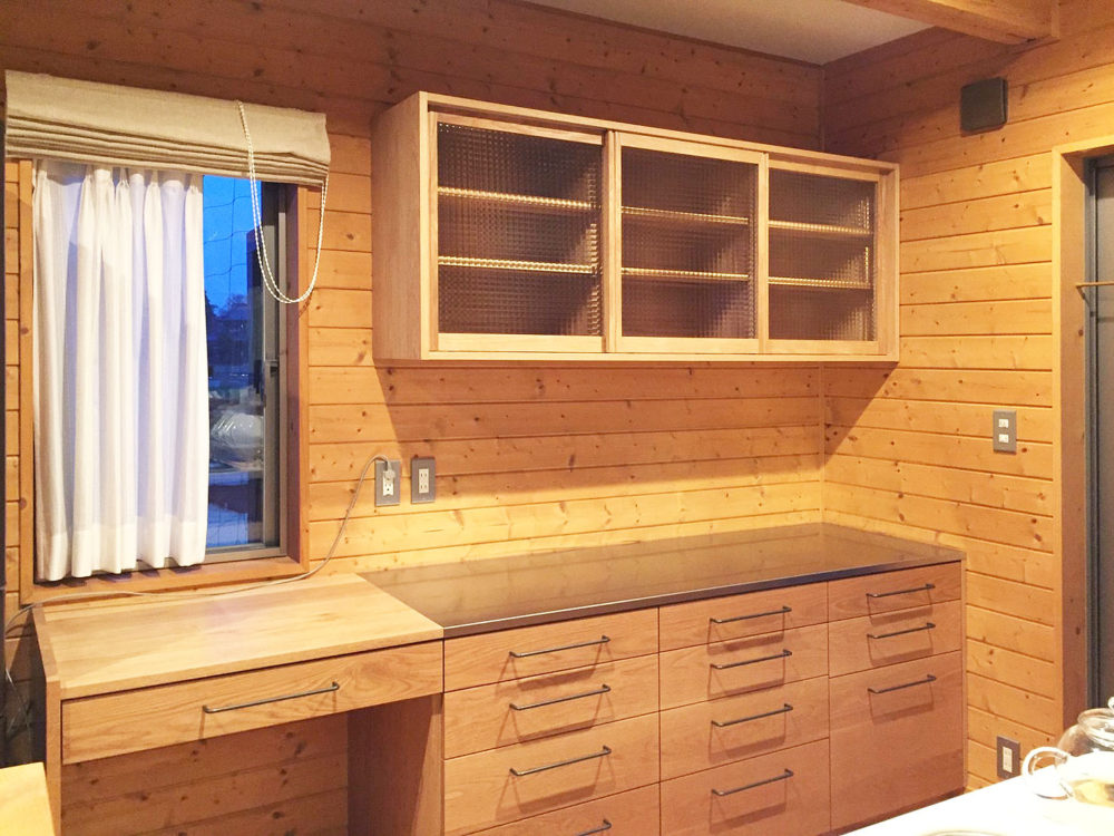 オーダー家具・食器棚＆デスク／関東・茨城