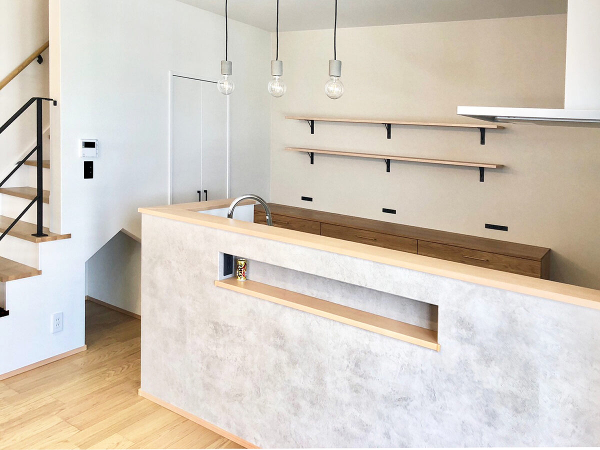 オーダー家具・オークのカップボード/関西・兵庫