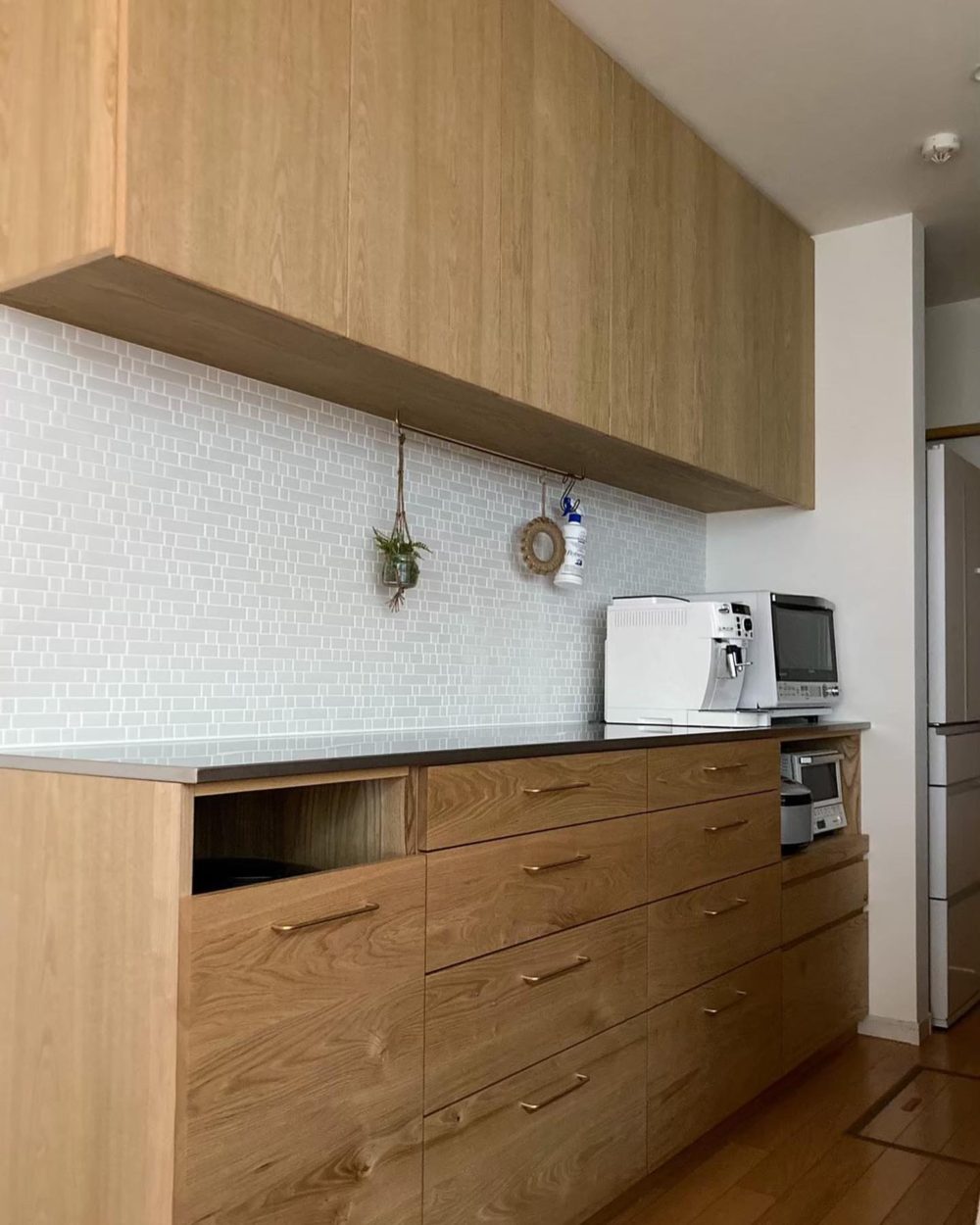 オーダー家具・カップボードとタイル工事／関西・大阪