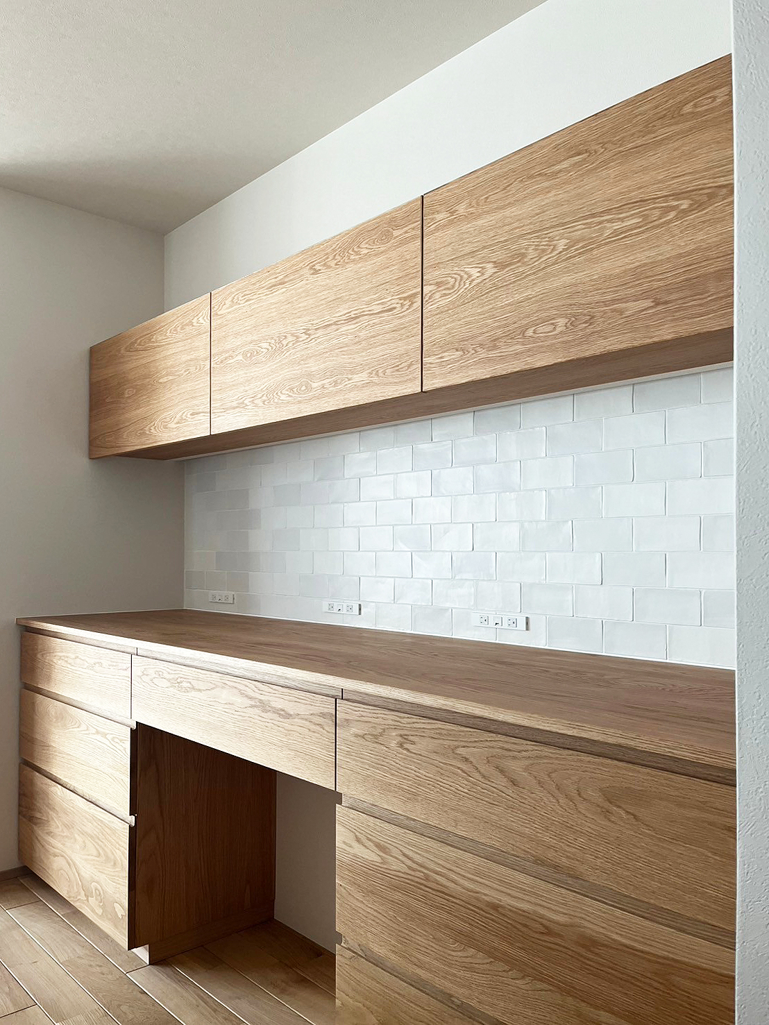 オーダー家具・オークのカップボード／東海・三重