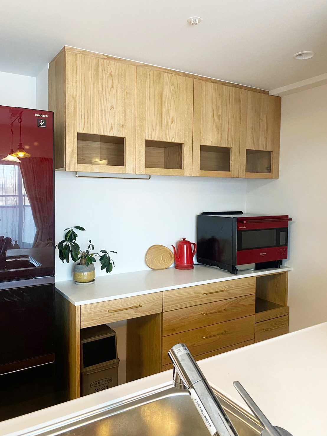 オーダー家具・クリのカップボード／関西・大阪