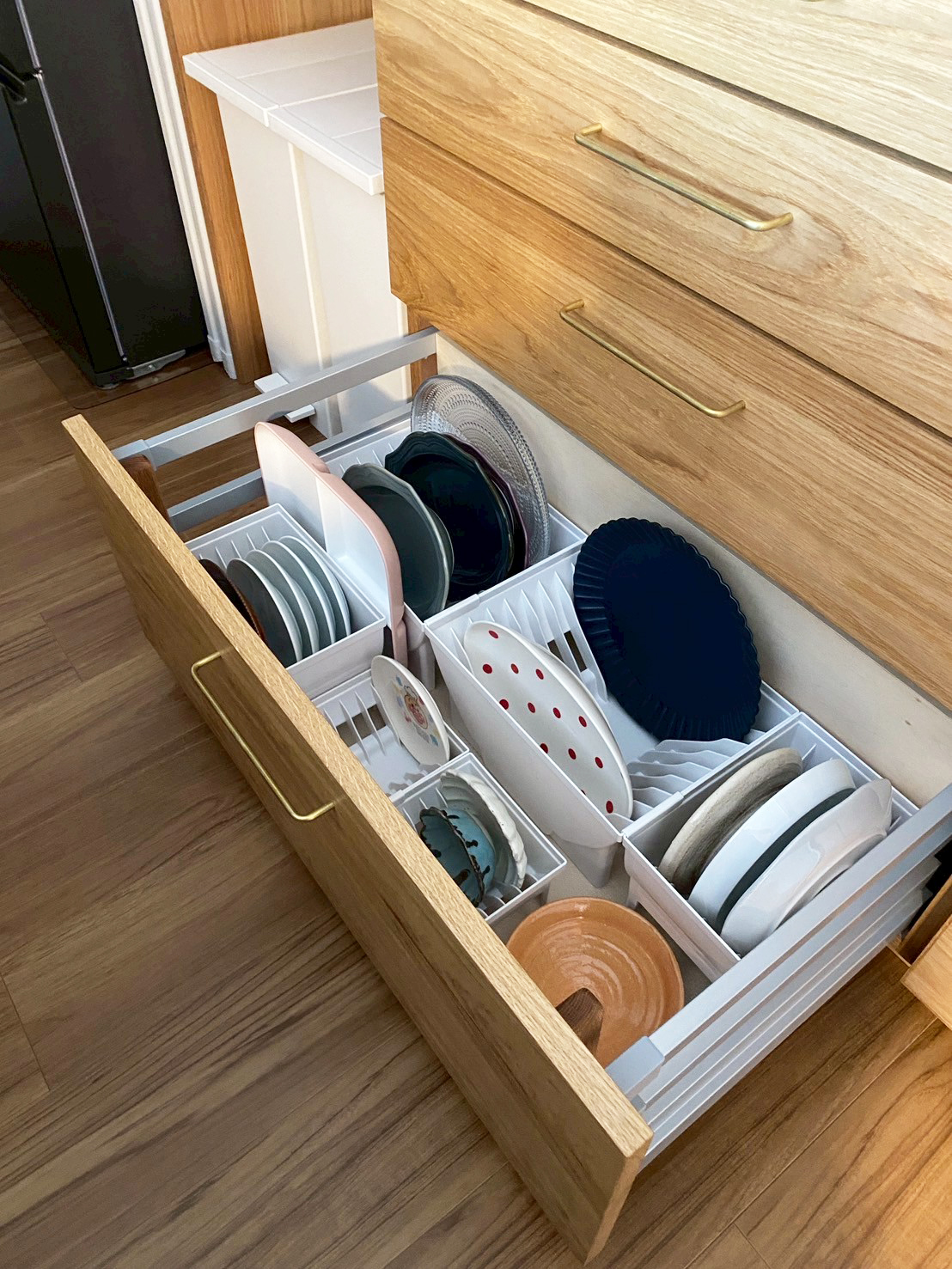 オーダー家具・オークのカップボード／関西・滋賀