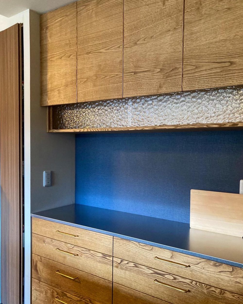 オーダー家具・クリ(着色)カップボード