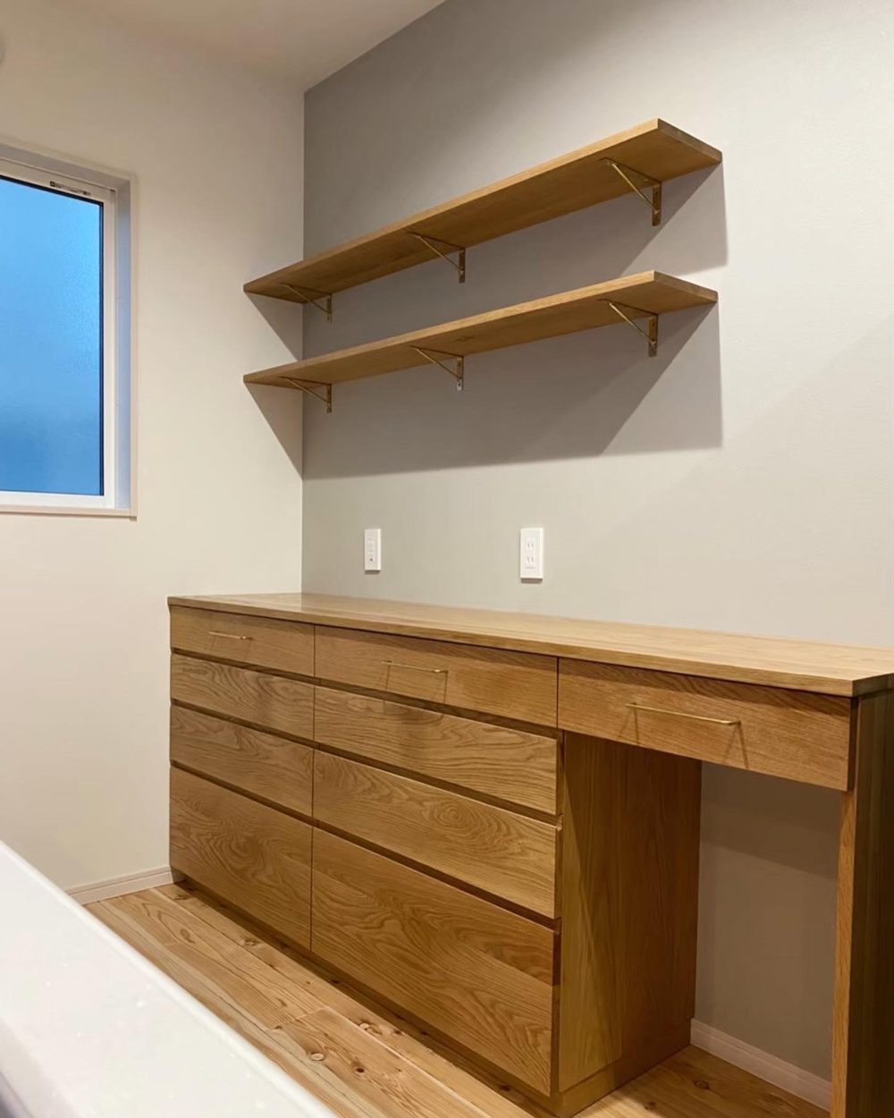 オーダー家具・オークカップボード／九州・福岡