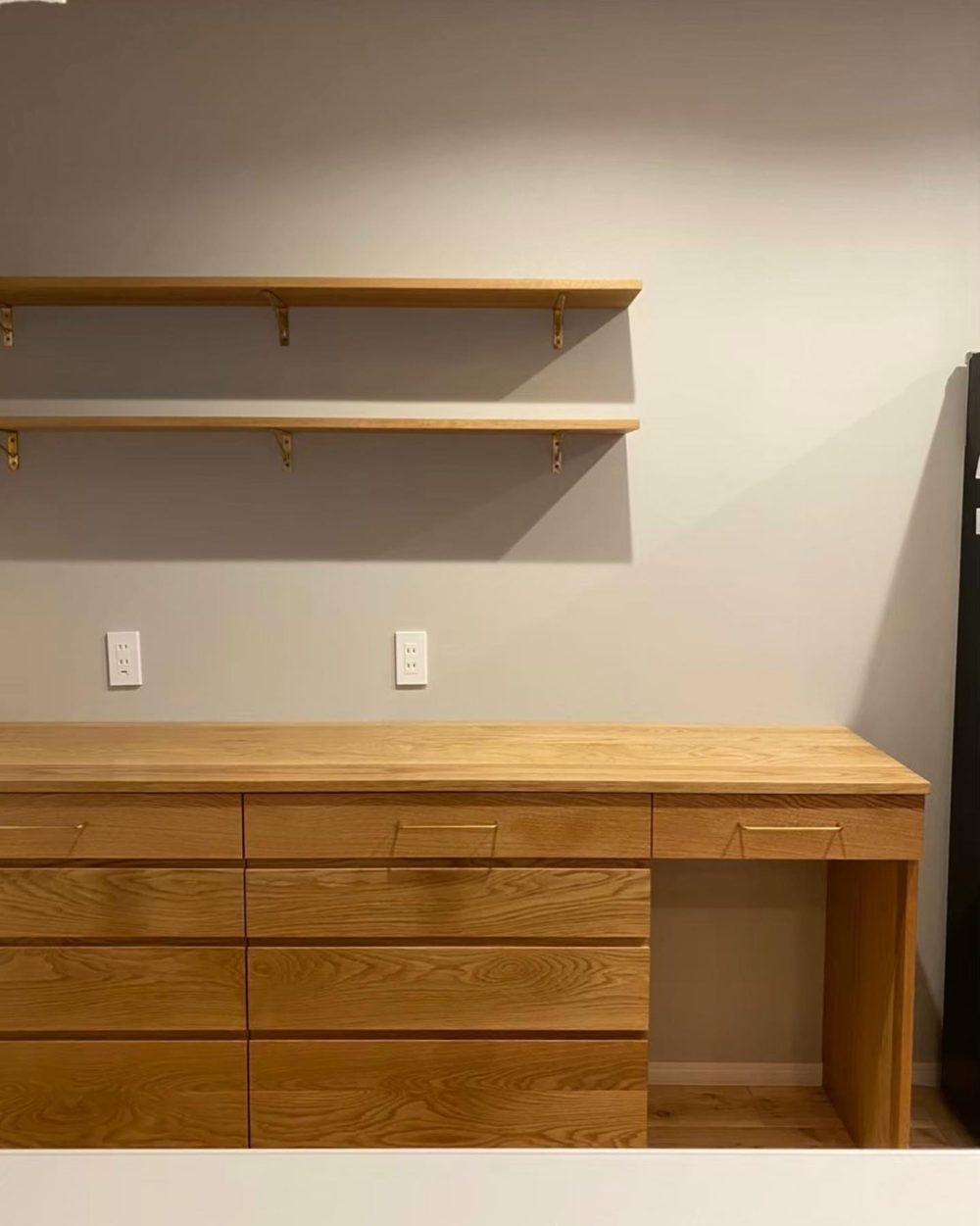 オーダー家具・オークカップボード／九州・福岡