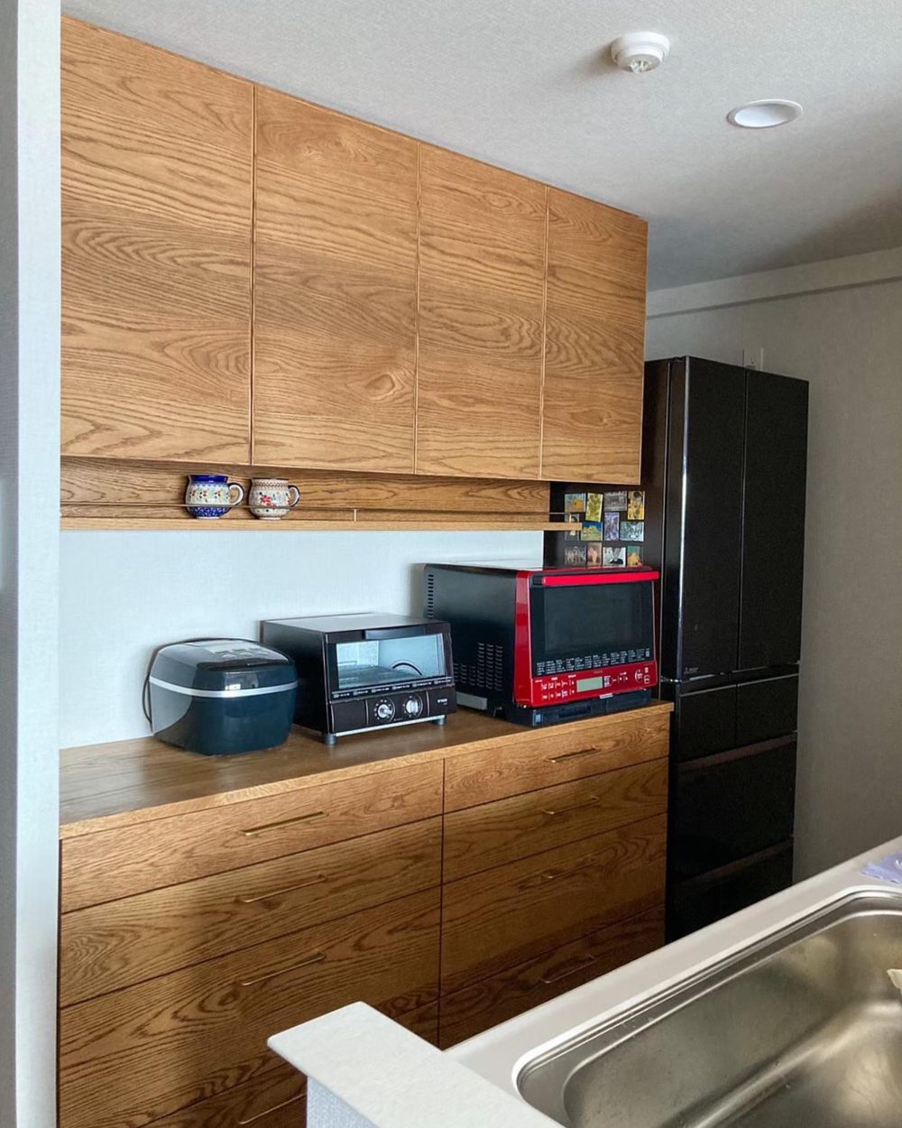 オーダー家具・オークカップボード＋テーブル／関西・大阪