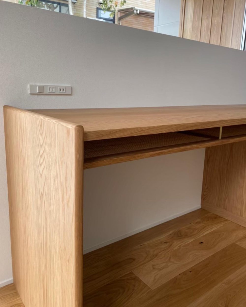 オーダー家具・オークデスク/関西・滋賀