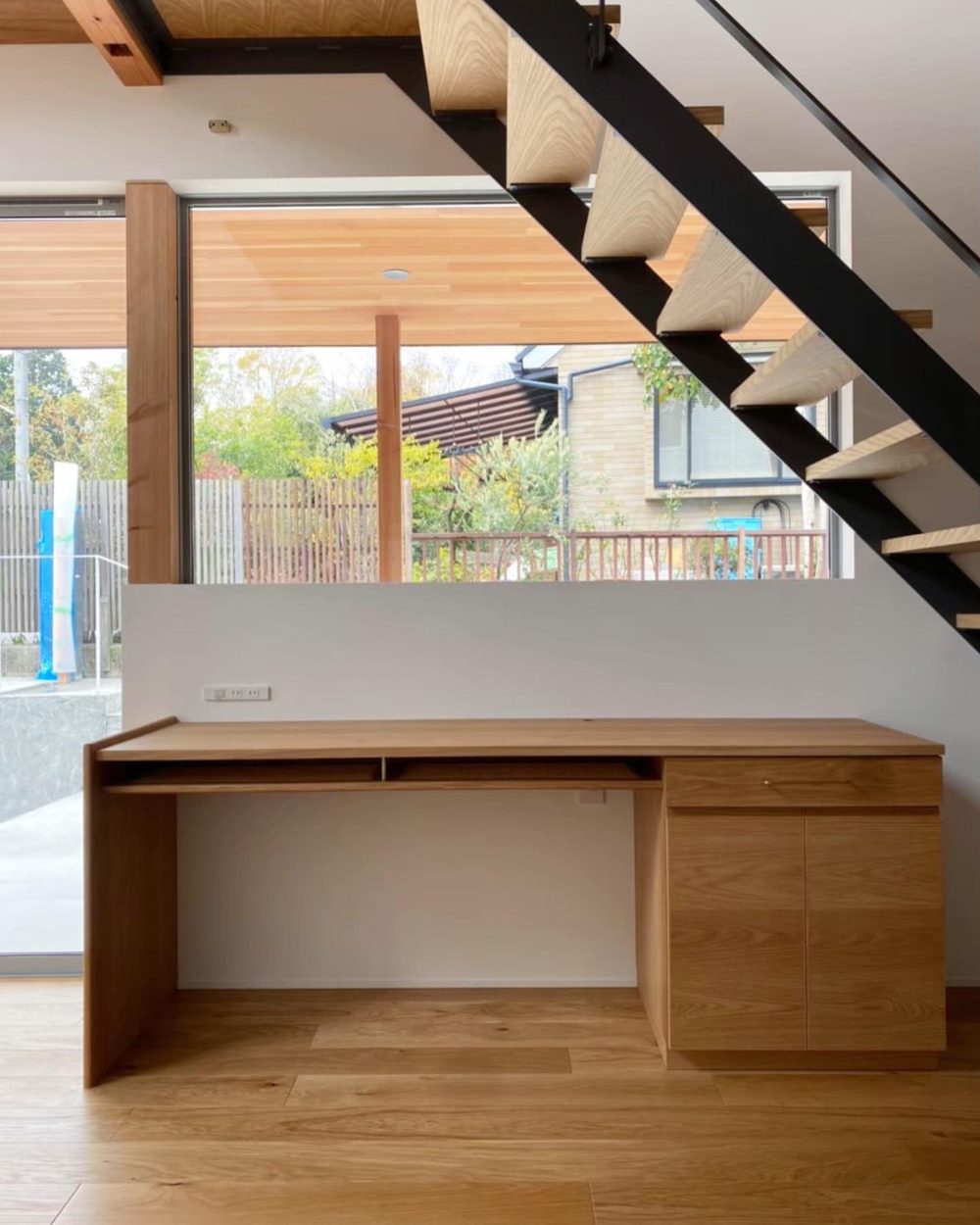 オーダー家具・オークデスク/関西・滋賀