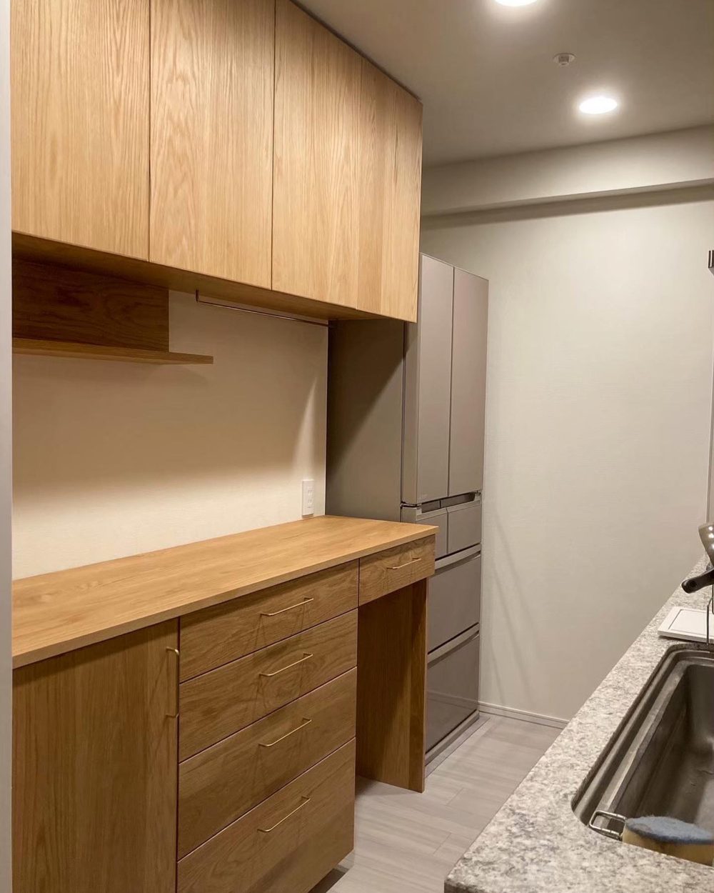 オーダー家具・オークカップボード/関西・大阪