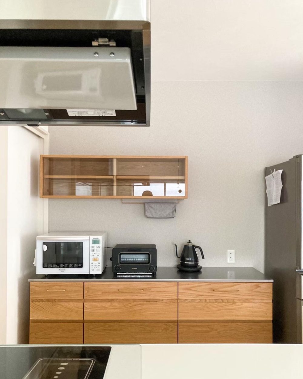 オーダー家具・オークのカップボード／関西・大阪