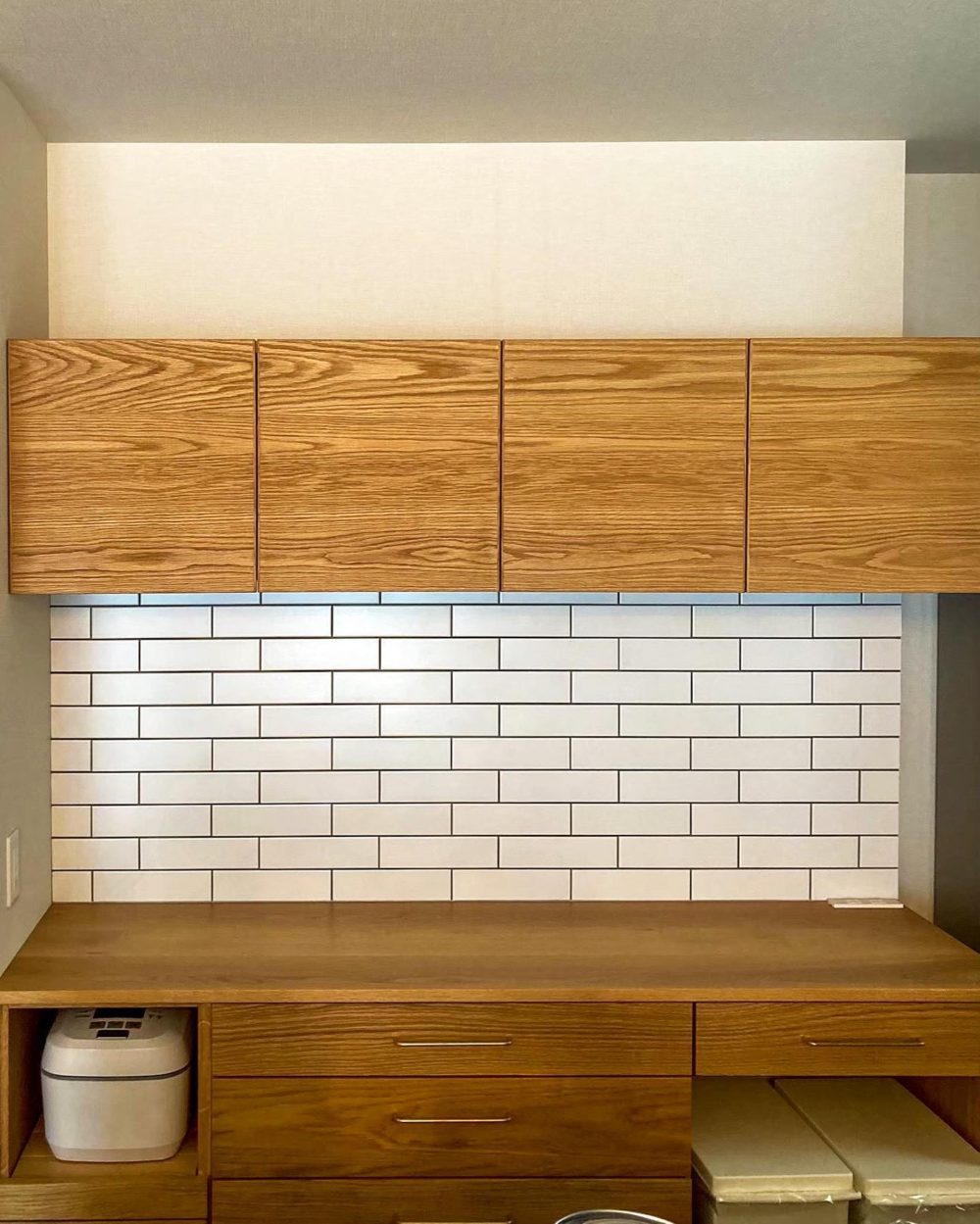 オーダー家具・オークのカップボード/関西・大阪