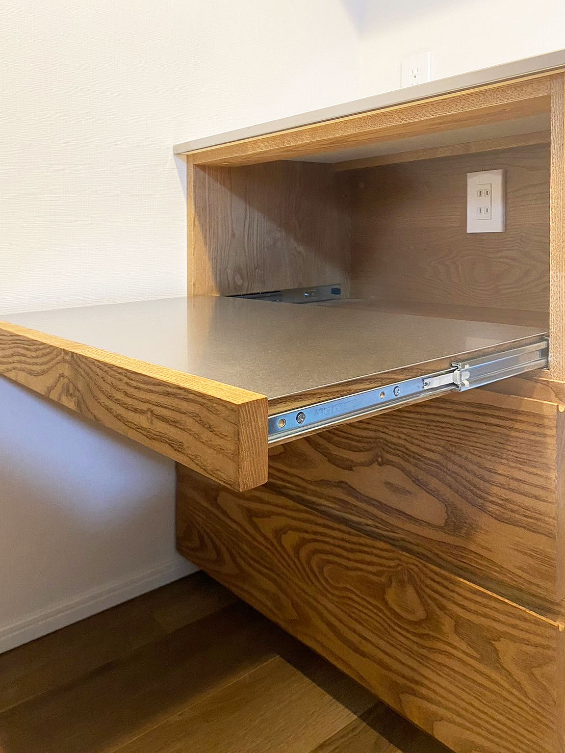 オーダー家具・タモのカップボード/関東・東京