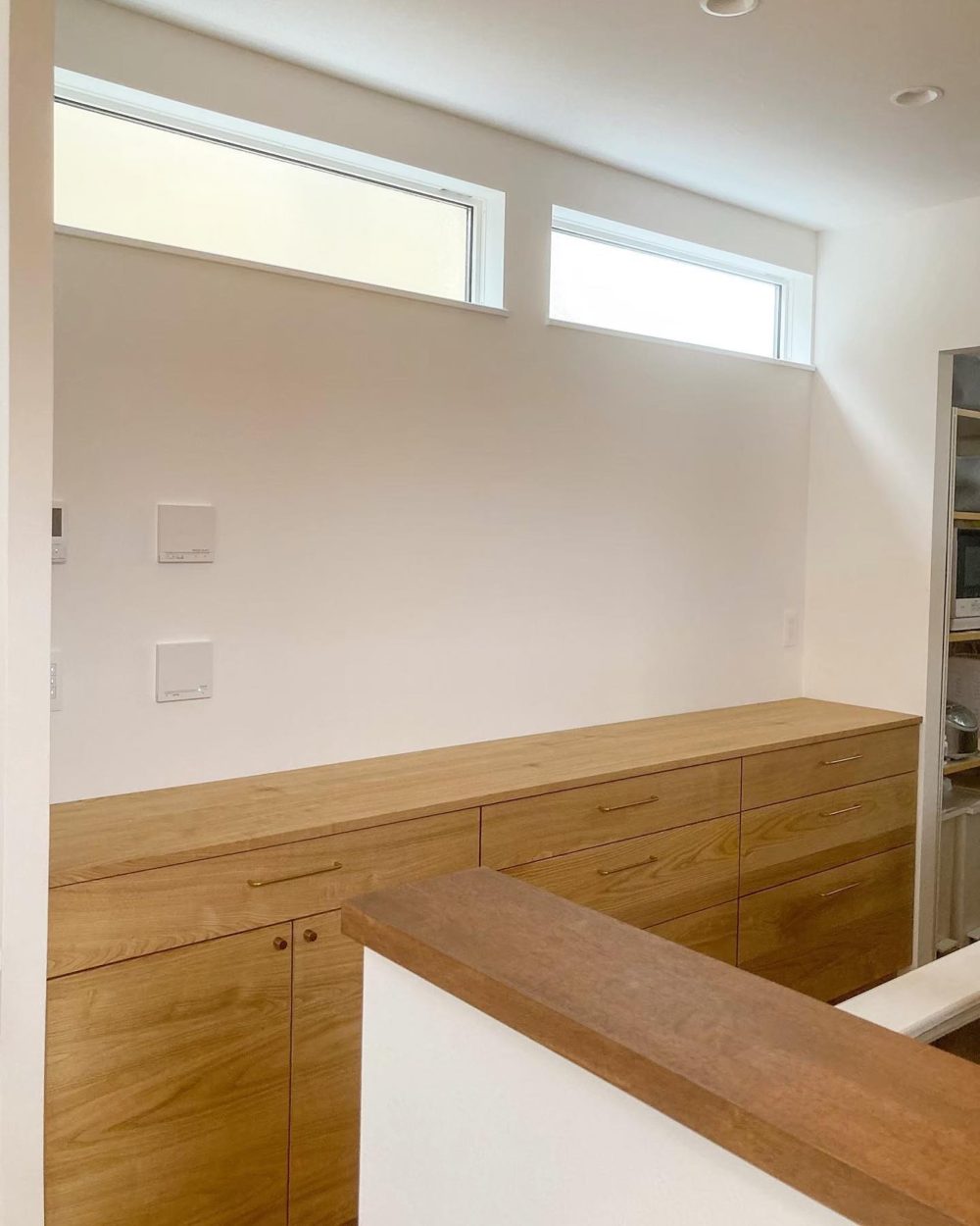 オーダー家具・クリのカップボード／関西・奈良