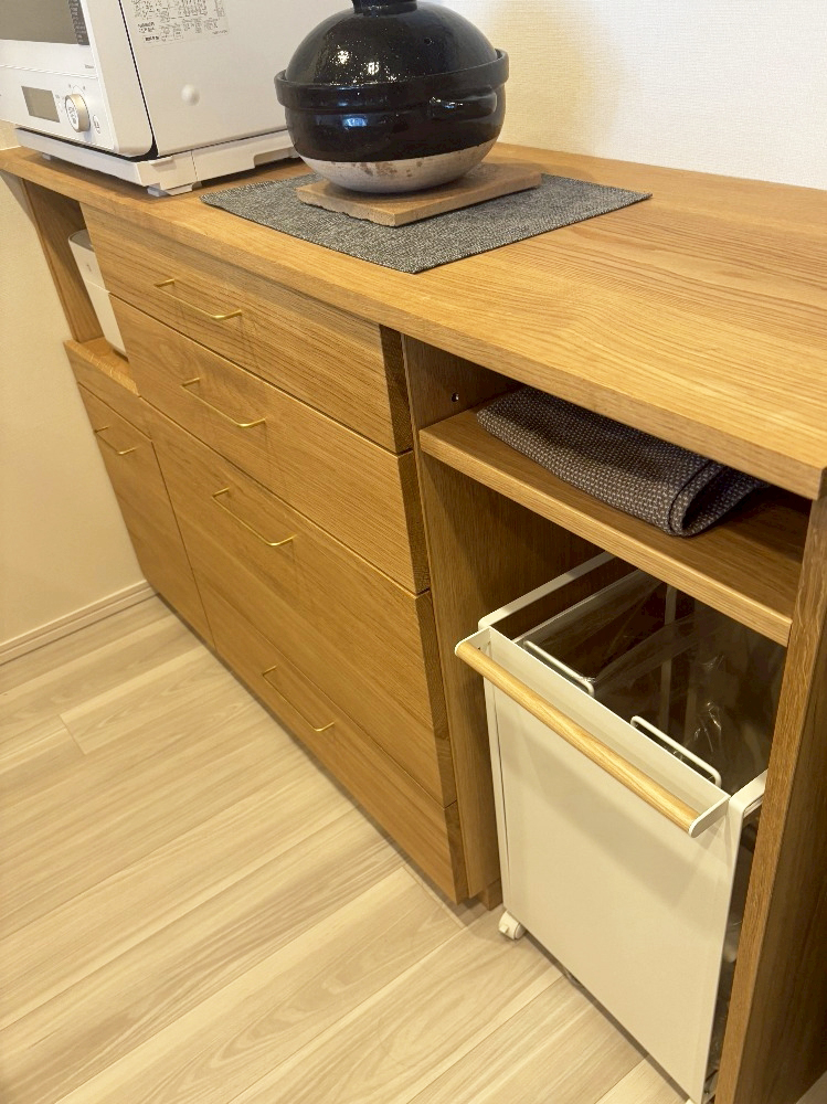 オーダー家具・オークのカップボード／関東・東京