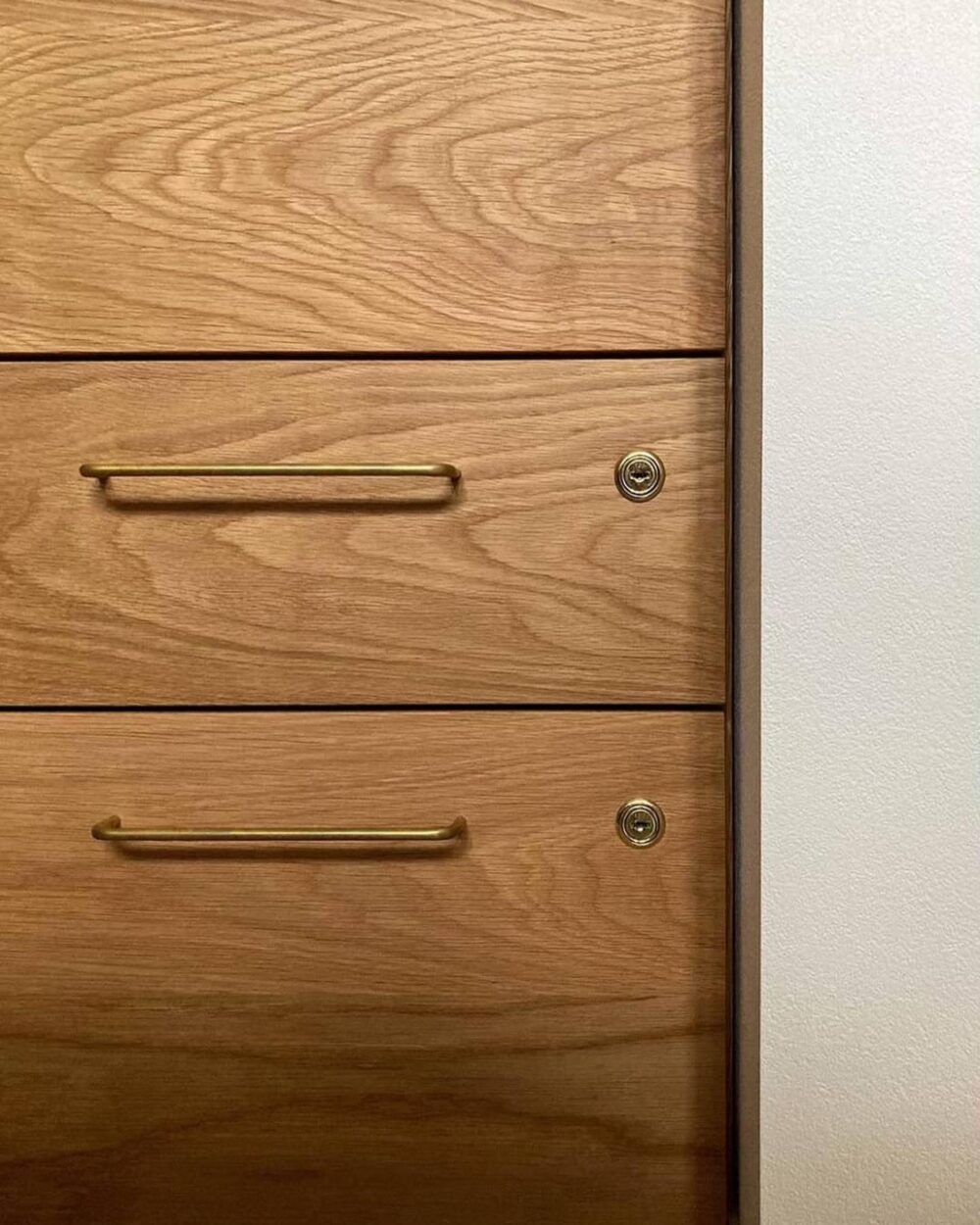 オーダー家具・オークのカップボード／関西・大阪