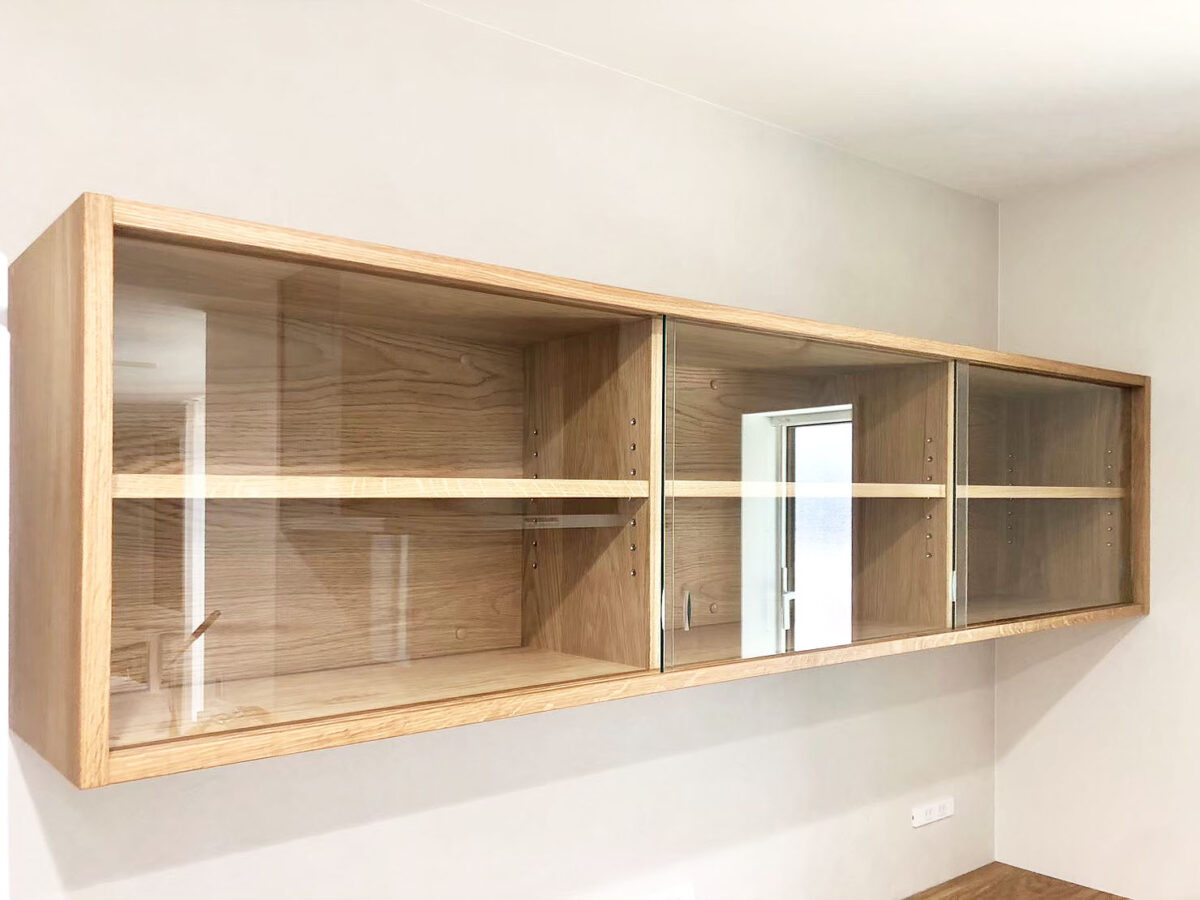 オーダー家具・オークのカップボード／関西・兵庫