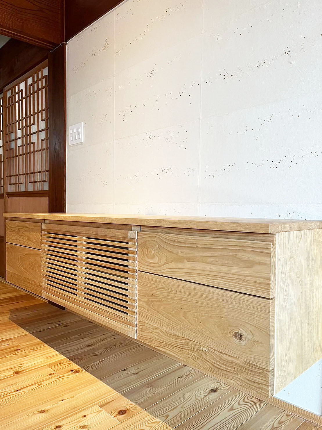 オーダー家具・クリのテレビボード／東海・岐阜