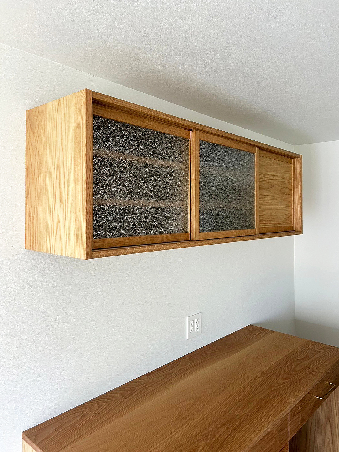 オーダー家具・オークのカップボード／関西・大阪