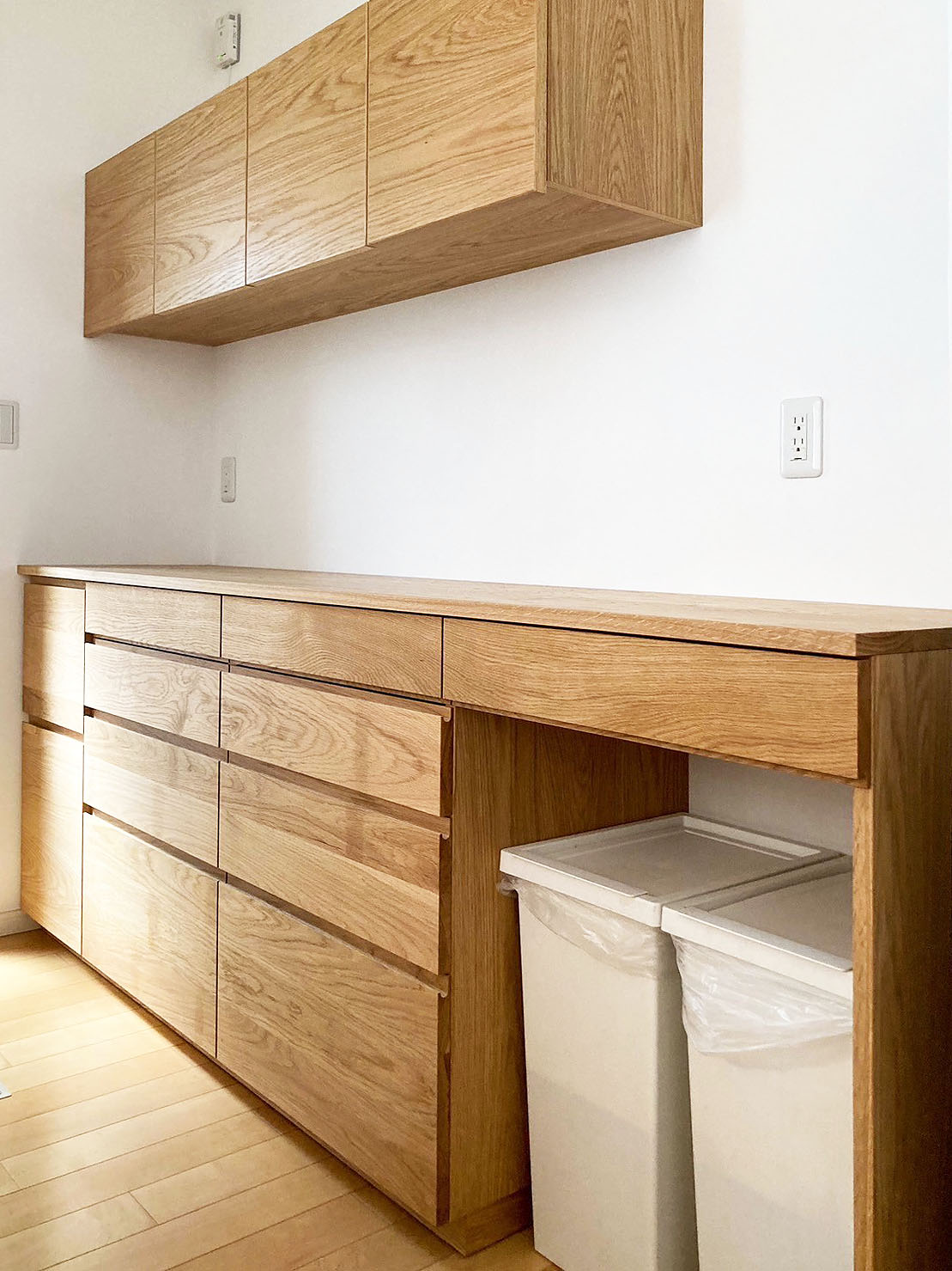 オーダー家具・オークのカップボード/関西・大阪