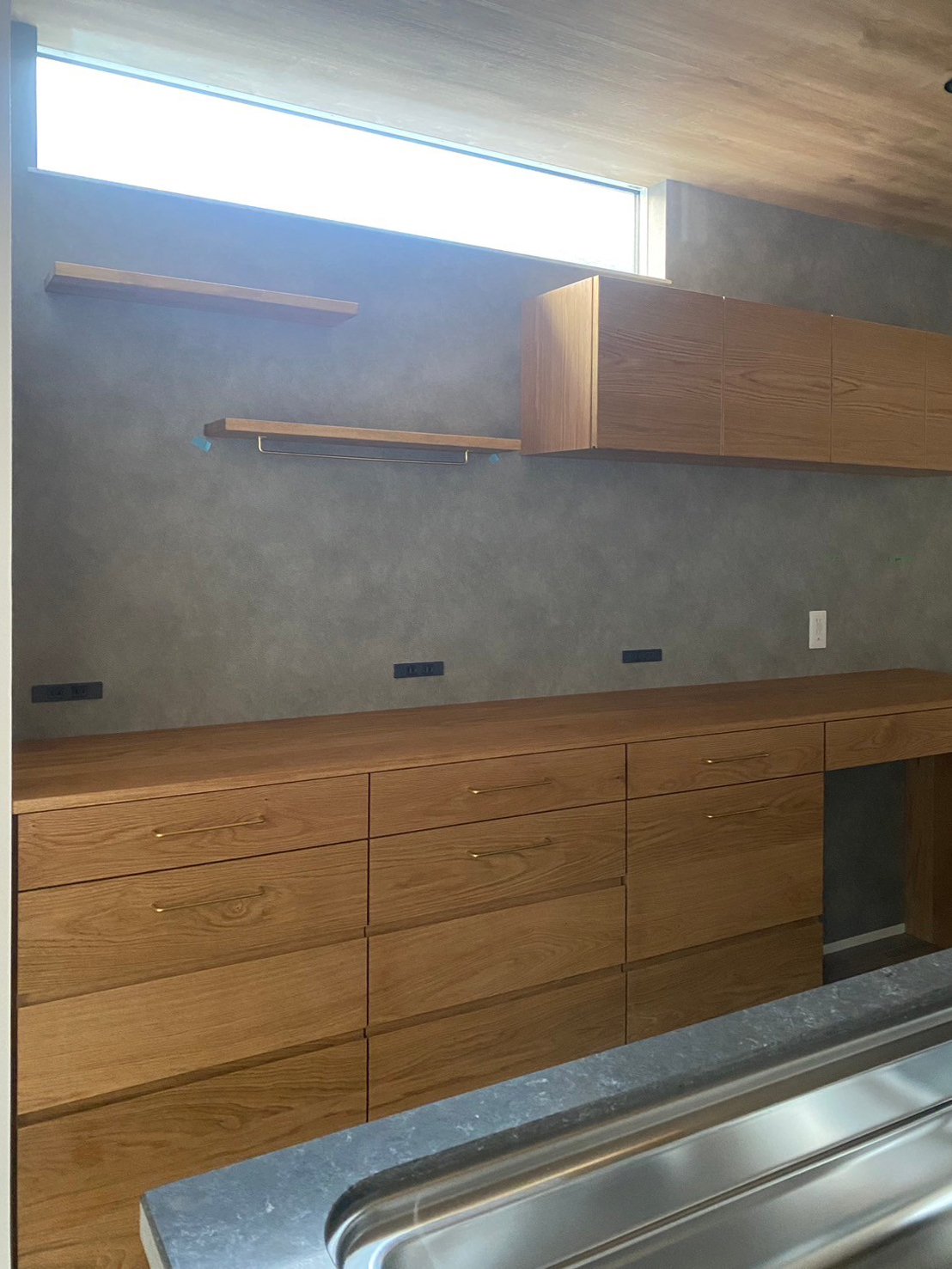 オーダー家具・オークのカップボード／九州・福岡