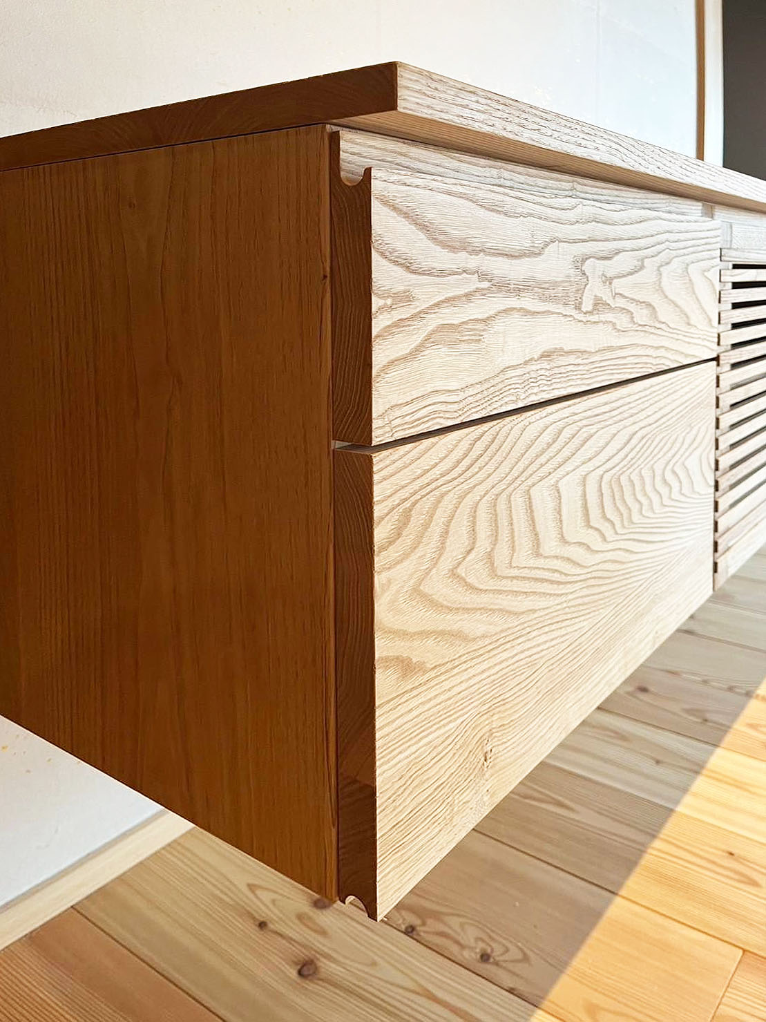 オーダー家具・クリのテレビボード／東海・岐阜