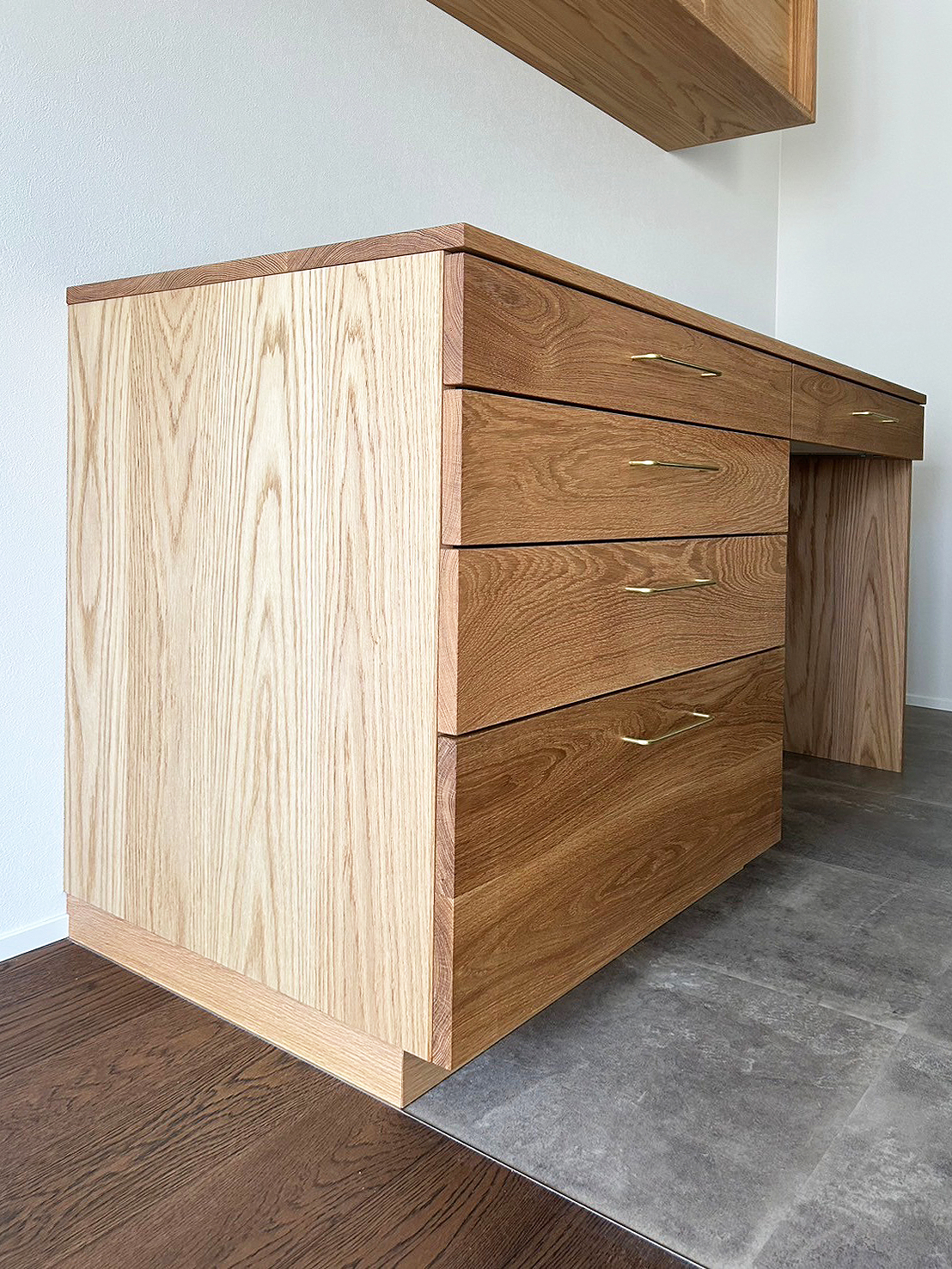 オーダー家具・オークのカップボード／関西・大阪