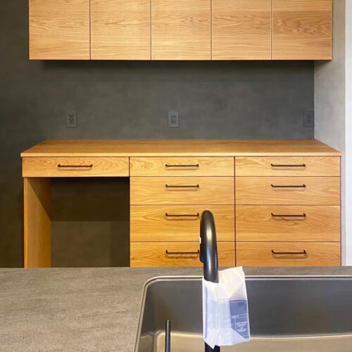 オーダー家具・オークのカップボード/関東・東京