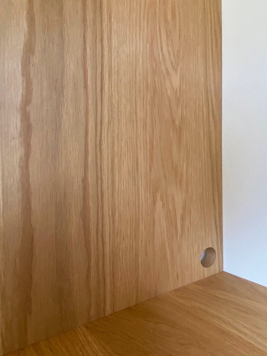 オーダー家具・オークのカップボード／関東・千葉