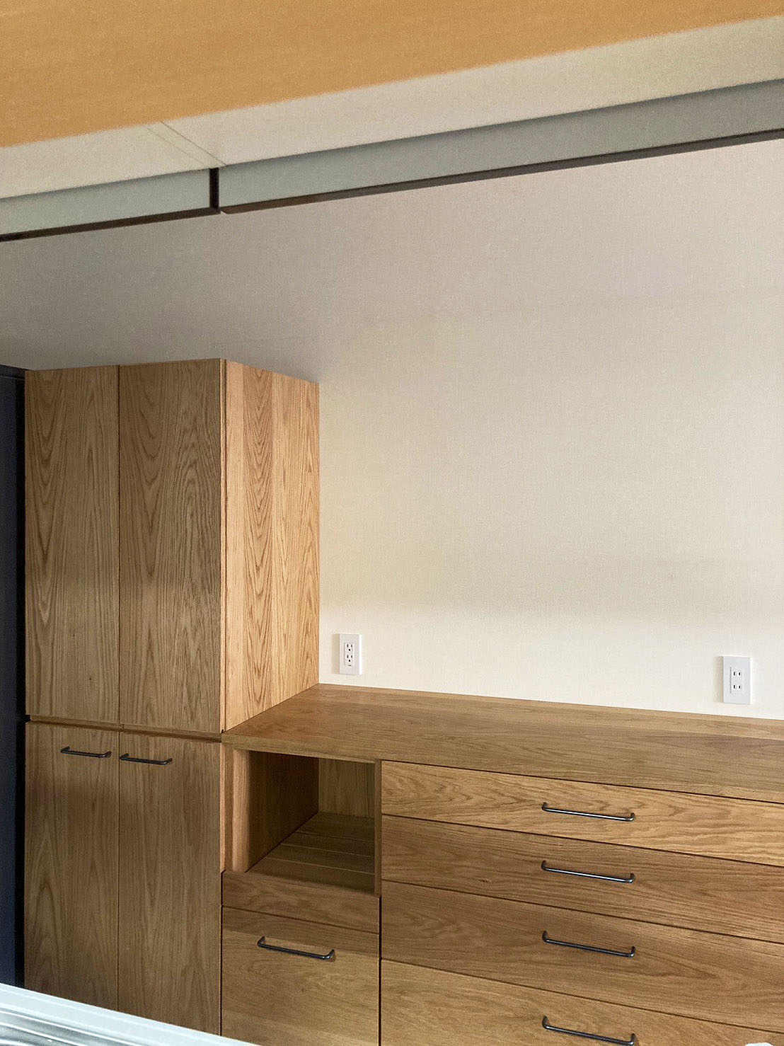 オーダー家具・オークのカップボード/関西・大阪