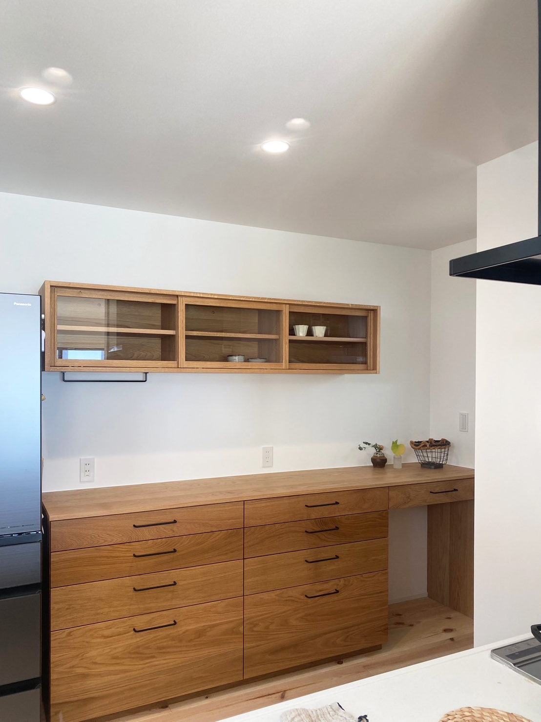 オーダー家具・オークのカップボード／九州・福岡