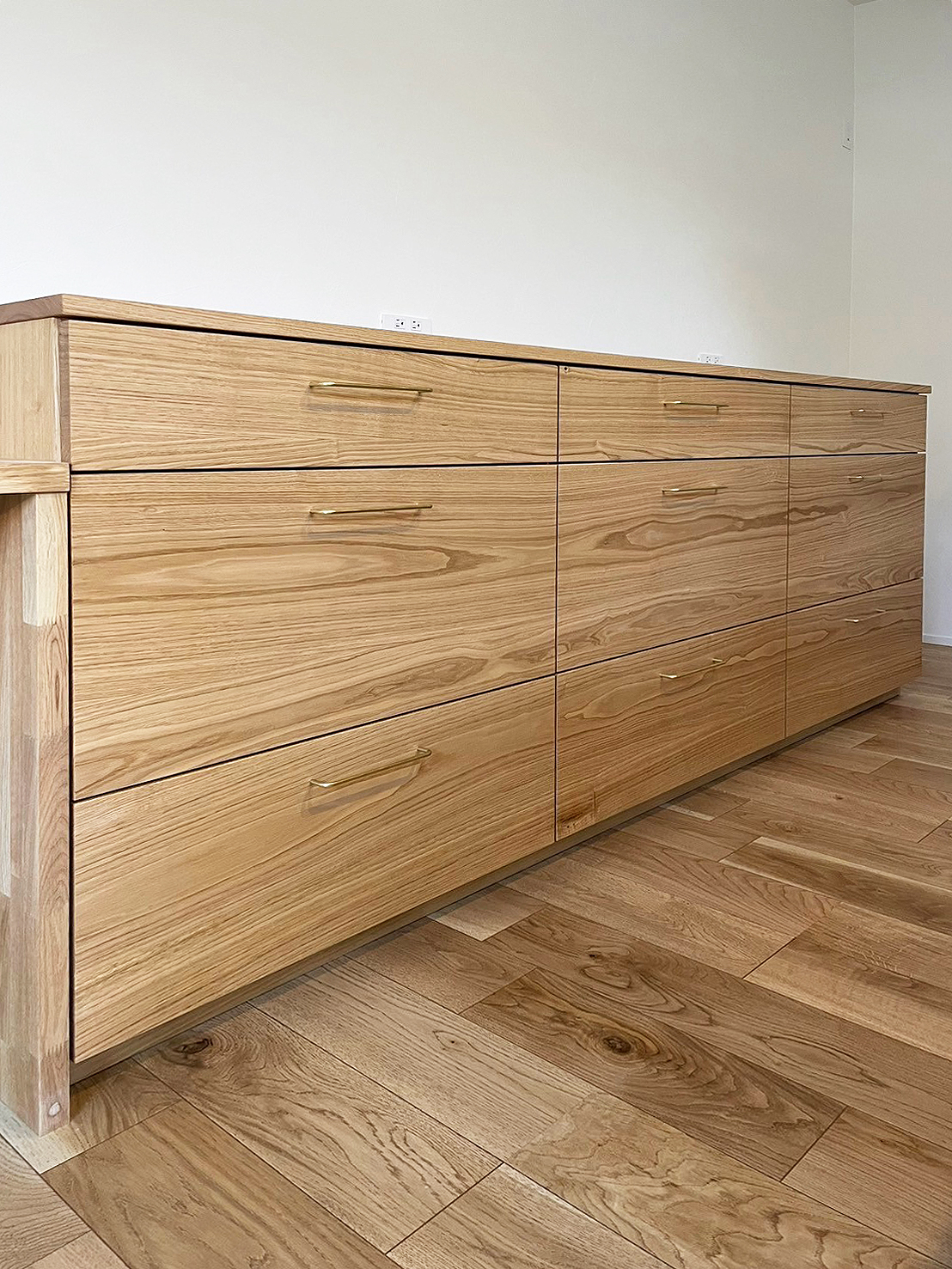 オーダー家具・クリのカップボード／東海・愛知