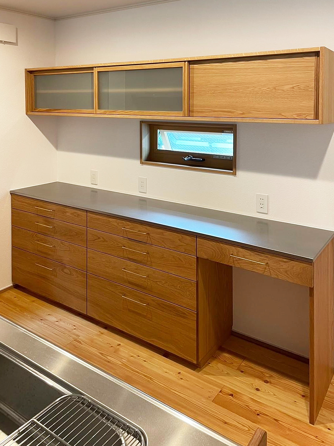 オーダー家具・オークのカップボード／関東・東京