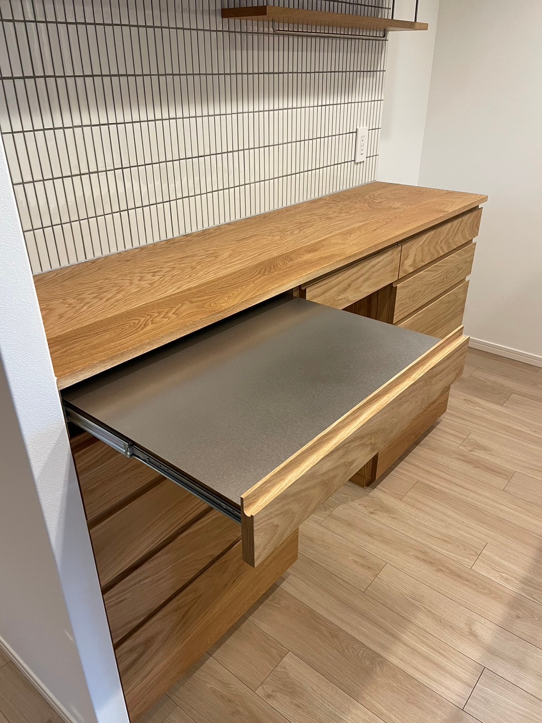 オーダー家具・オークのカップボード/東海・三重