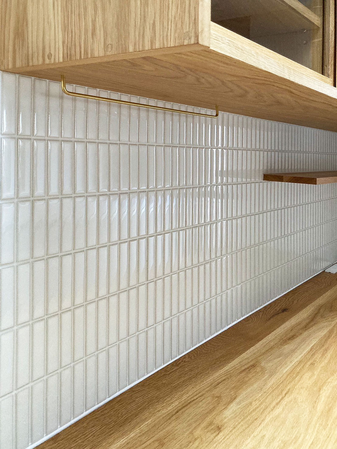 オーダー家具・オークのカップボード／関西・京都