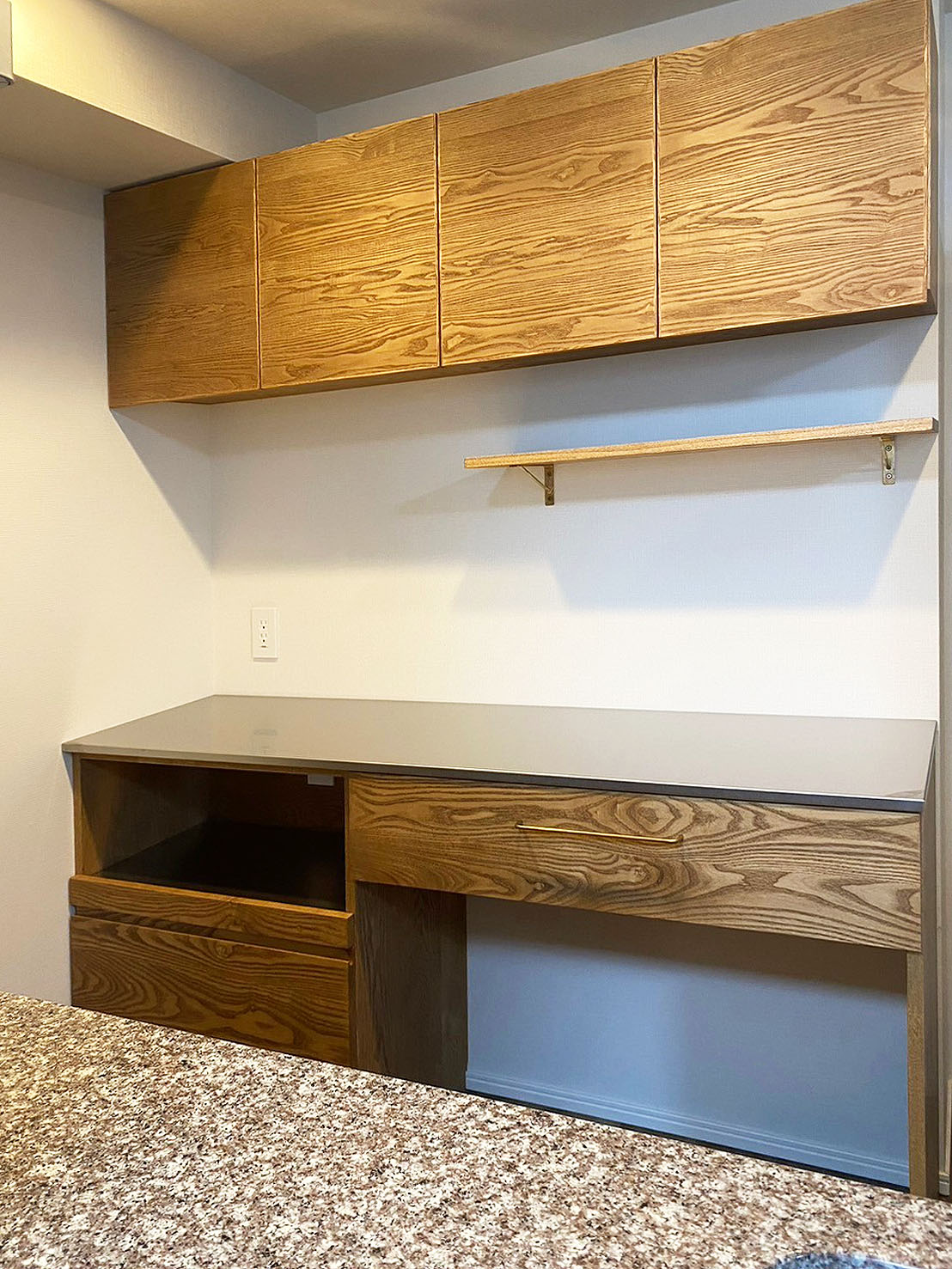 オーダー家具・タモのカップボード/関東・東京